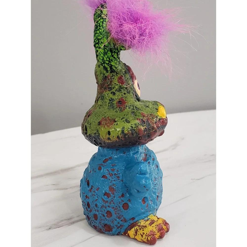 Vintage 1993 Russ Cosmic Critter Purple Feelie Greeble Monster Troll Alien‎ Toy
